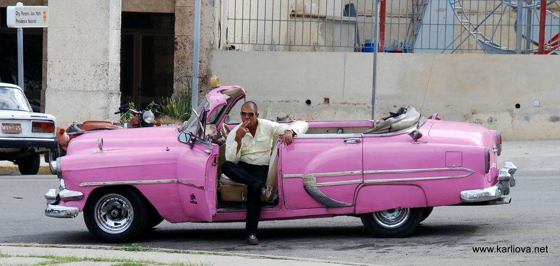 Küba'da Amerikan Arabaları
